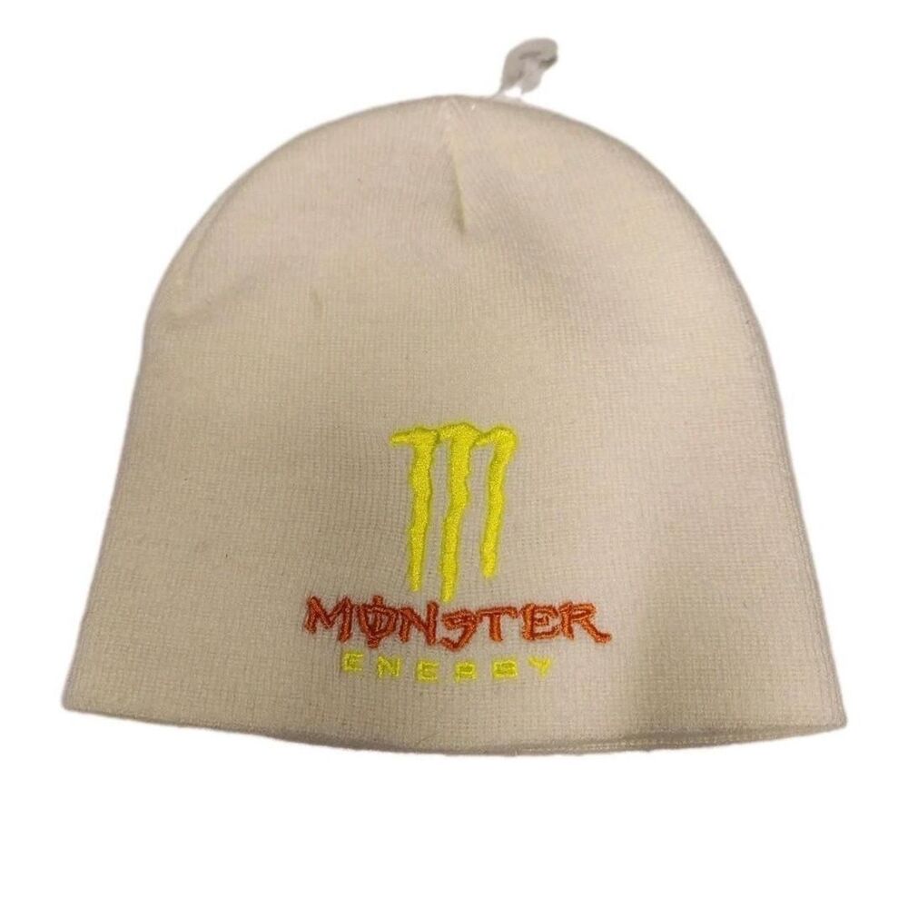 MONSTER Kid's Cream Youth Beanie